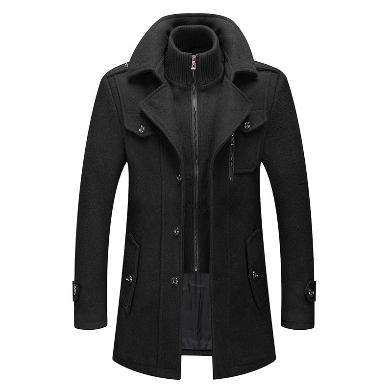 Heritage Classic Tweed Business Overcoat